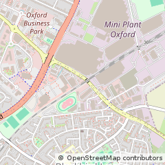 Map of Oxford, Oxfordshire