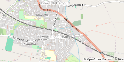 Map of Leicester