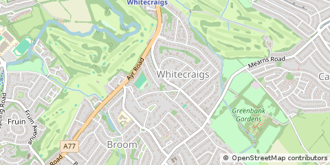 Map of Glasgow