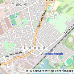 Map of Nottingham
