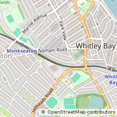 Map of Whitley BAY