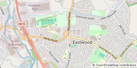 Map of Nottingham