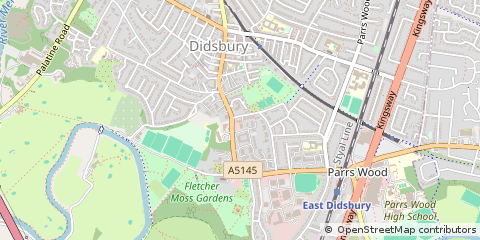 Map of Manchester