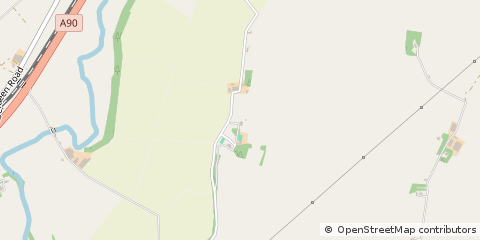 Map of Laurencekirk, Kincardineshire
