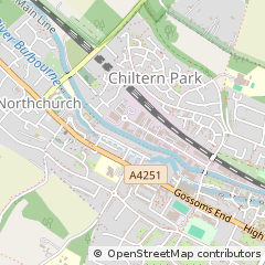 Map of Berkhamsted, Herts