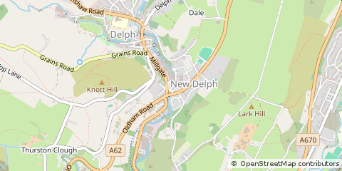 Map of Delph