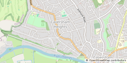 Map of Reading