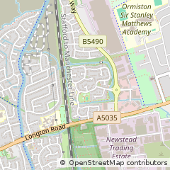 Map of Stoke-on-Trent