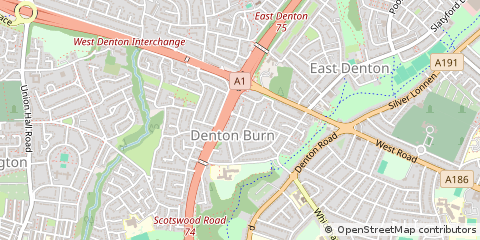 Map of Newcastle Upon Tyne