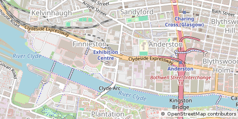 Map of 133 Finnieston Street, Glasgow