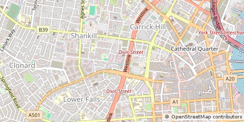 Map of Belfast