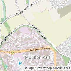 Map of Northampton