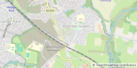 Map of Southampton, Hampshire