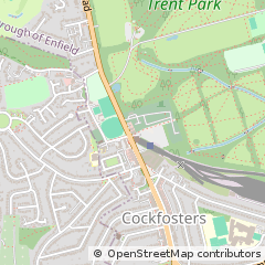 Map of Barnet