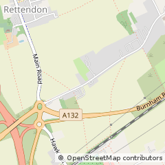 Map of Battlesbridge, Essex