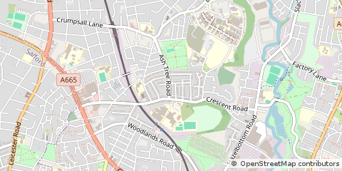 Map of Manchester