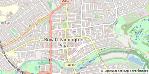 Map of Leamington SPA