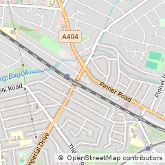 Map of Harrow