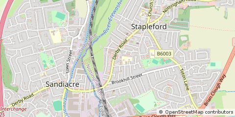 Map of Nottingham