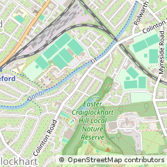 Map of Edinburgh