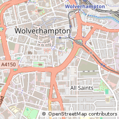 Map of Wolverhampton