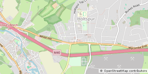 Map of Beaconsfield, Bucks