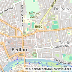 Map of Bedford
