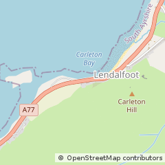 Map of Girvan