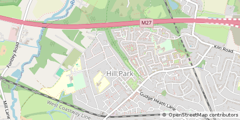 Map of Fareham