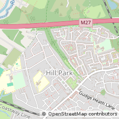 Map of Fareham