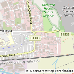 Map of Lincoln