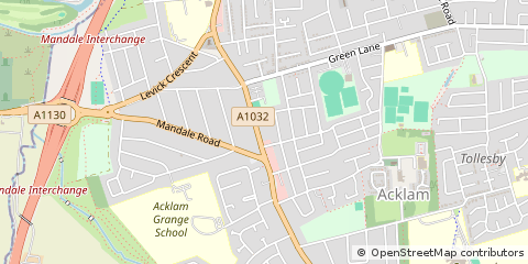 Map of Middlesbrough