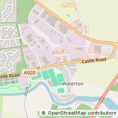 Map of Ellon, Aberdeenshire