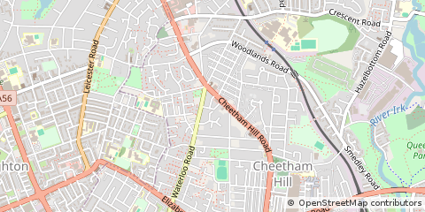 Map of Manchester