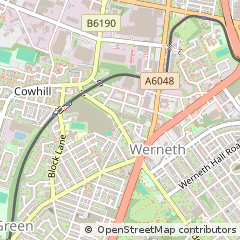 Map of Oldham