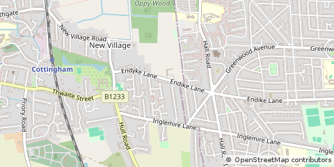 Map of Hull