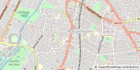 Map of Birmingham