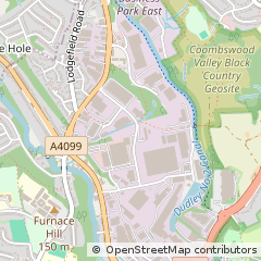 Map of Halesowen, West Midlands
