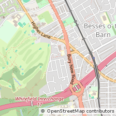 Map of Manchester