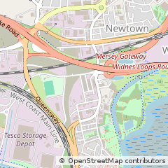 Map of Widnes