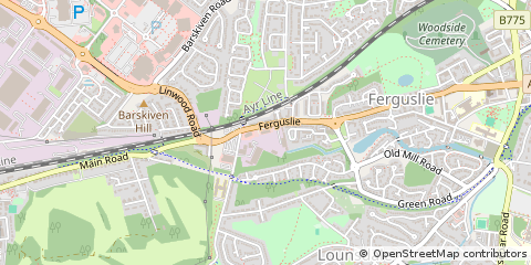 Map of Paisley
