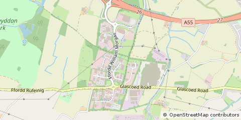 Map of ST. Asaph