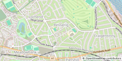 Map of Edinburgh