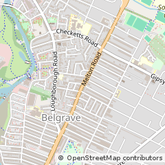 Map of Leicester