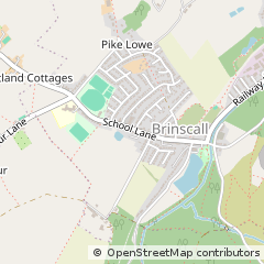 Map of Chorley, Lancashire