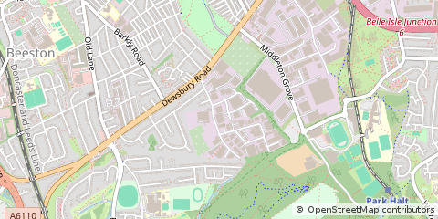Map of Leeds