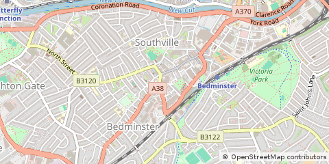 Map of Bristol