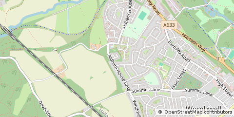 Map of Barnsley