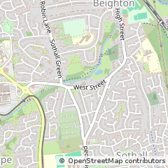 Map of Sheffield, South Yorkshire