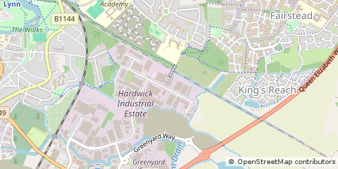 Map of King's Lynn